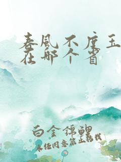 春风不度玉门关在哪个省