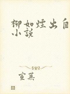 柳如烟出自哪本小说