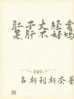 肚子大经常放屁是肝不好吗