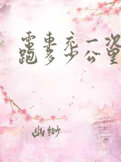 电车充一次电能跑多少公里