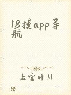 18摸app导航