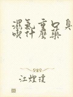 湿气重口臭口苦吃什么药