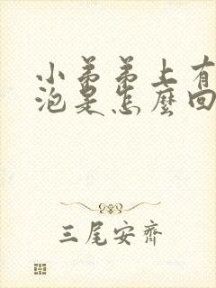 小弟弟上有小水泡是怎么回事