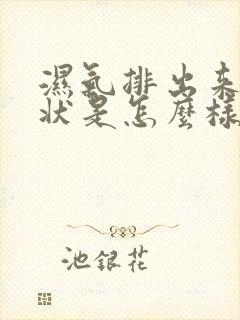 湿气排出来的症状是怎么样的