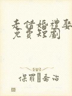 走错婚礼娶对妻免费短剧