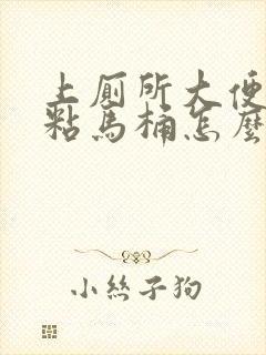 上厕所大便总是粘马桶怎么回事