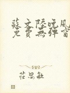 苏文陆晚风全文免费无弹窗阅读