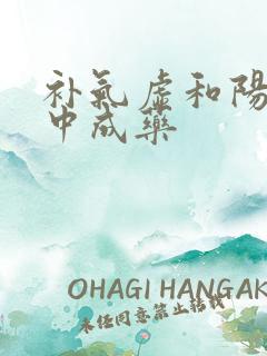 补气虚和阳虚的中成药