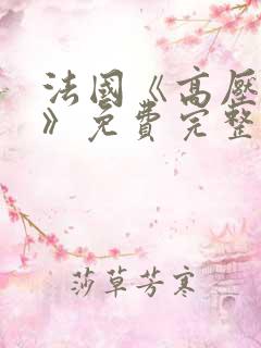 法国《高压监狱》免费完整版