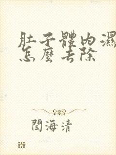 肚子体内湿气重怎么去除