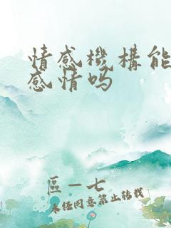 情感机构能挽回感情吗