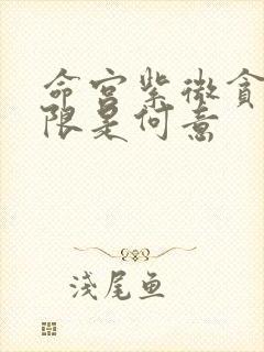 命宫紫微贪狼大限是何意