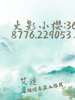 火影小樱:368776,229053在哪看