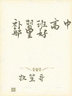 补习班高中英语哪里好