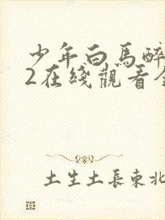 少年白马醉春风2在线观看全集免费播放