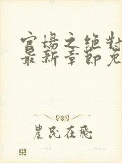 官场之绝对权力最新章节免费阅读小说