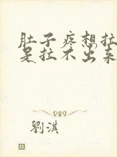 肚子疼想拉屎但是拉不出来怎么回事