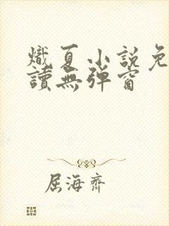 炽夏小说免费阅读无弹窗