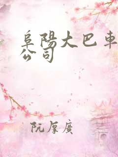 阜阳大巴车租车公司