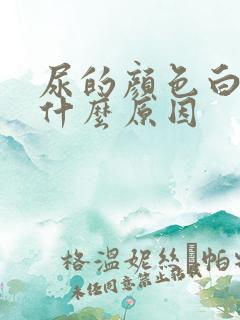 尿的颜色白色是什么原因