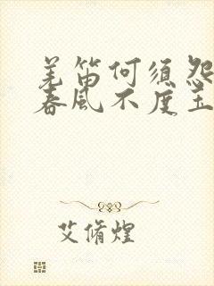 羌笛何须怨杨柳春风不度玉门关地理意义