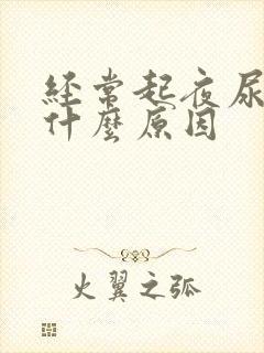 经常起夜尿频是什么原因