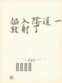 插入阴道一分钟就射了