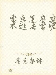 电车怎么突然充不进去电呢