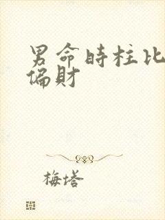 男命时柱比肩坐偏财