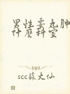 男性睾丸肿疼去什么科室