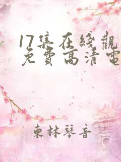 17集在线观看免费高清电视剧下载