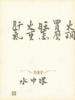 肝火旺胃火旺湿气重怎么调理