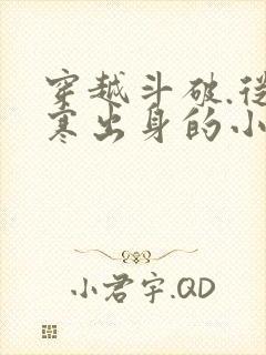 穿越斗破.从贫寒出身的小说