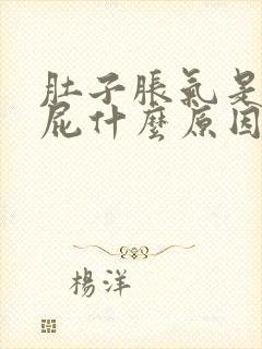 肚子胀气是老放屁什么原因怎么解决