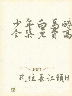 少年白马醉春风全集免费高清