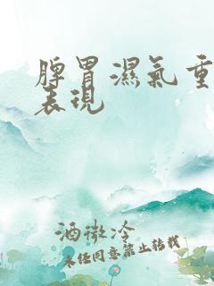 脾胃湿气重症状表现