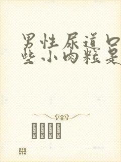 男性尿道口长一些小肉粒是怎么回事啊已