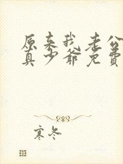 原来我老公才是真少爷免费阅读全文