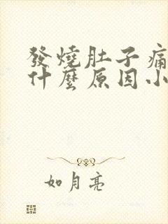 发烧肚子痛呕吐什么原因小孩