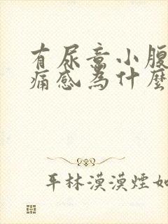 有尿意小腹有疼痛感为什么?