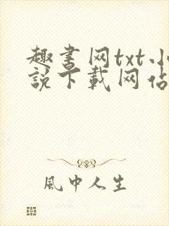 趣书网txt小说下载网站