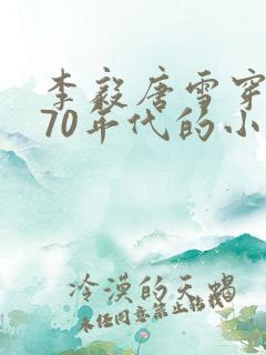 李毅唐雪穿越到70年代的小说