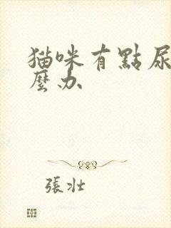 猫咪有点尿闭怎么办