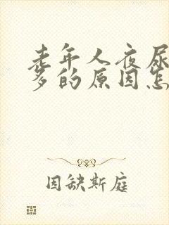 老年人夜尿次数多的原因怎么治疗