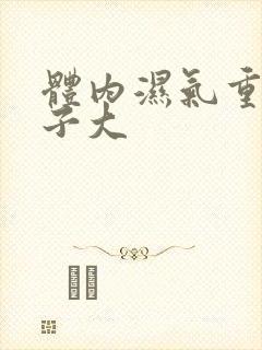 体内湿气重 肚子大