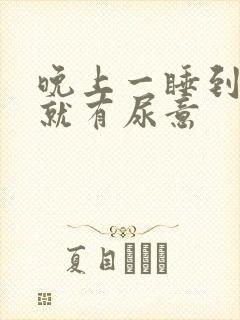 晚上一睡到床上就有尿意