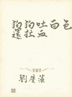 狗狗吐白色粘液还拉血