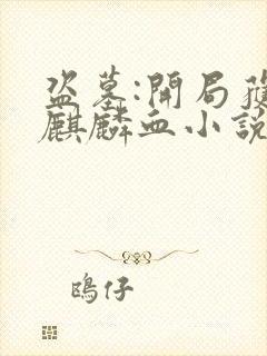 盗墓:开局获得麒麟血小说免费下载