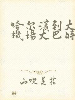 哈尔滨到大庆的机场大巴时刻表