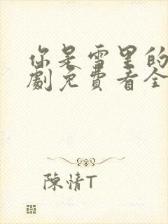 你是雪里的光短剧免费看全集